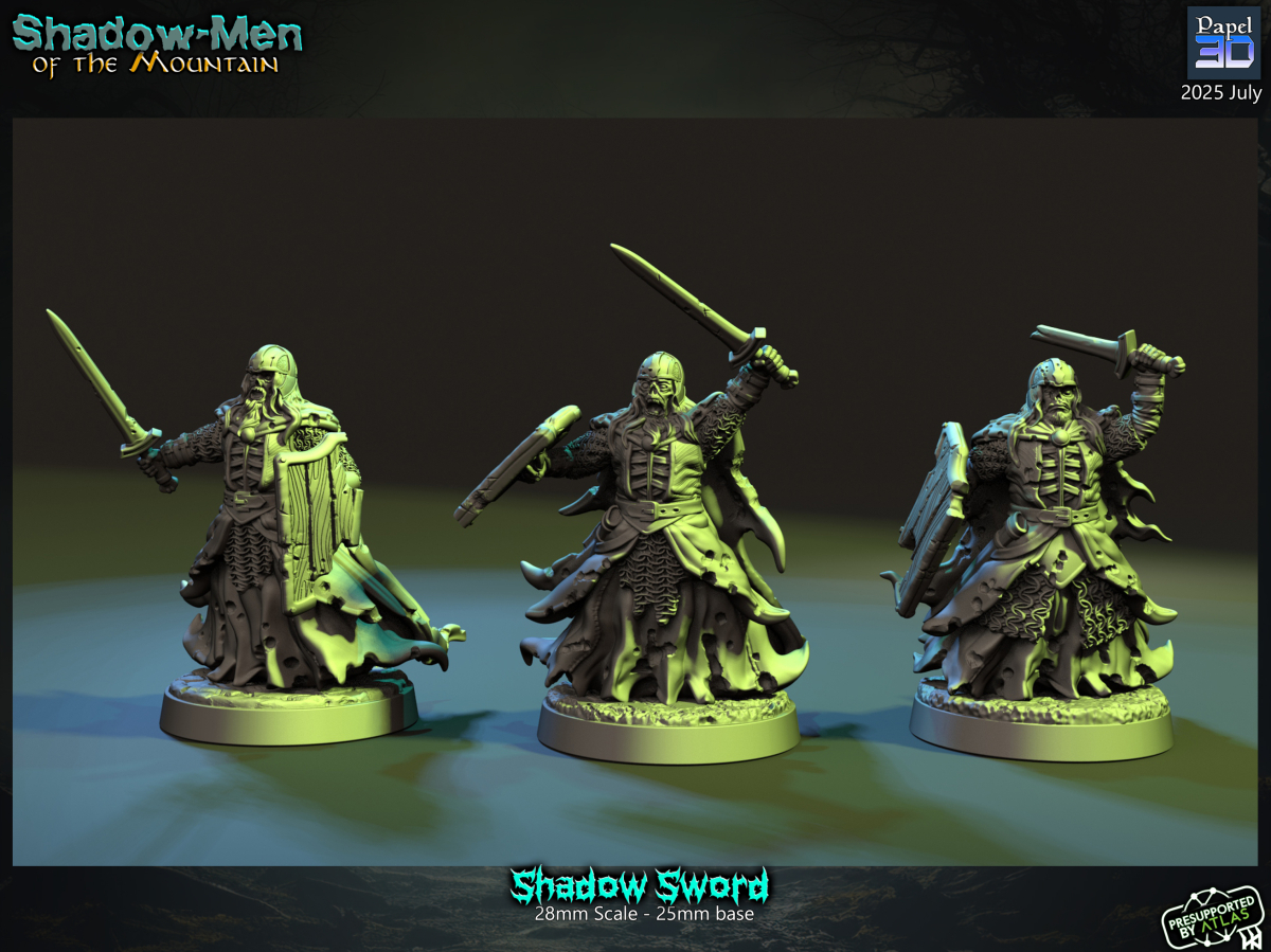 ShadowMen with Swords